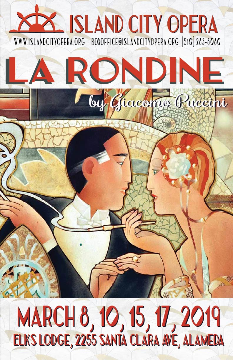 March 2019, La Rondine by Puccini Press Release
